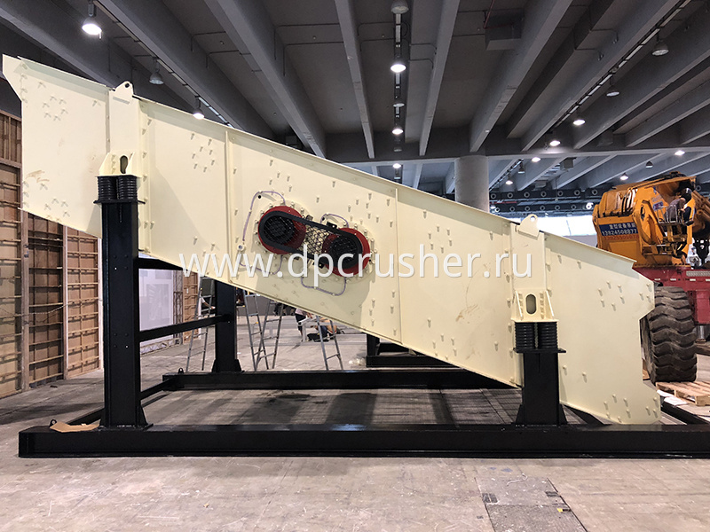 Круглый вибрационный грохот YA